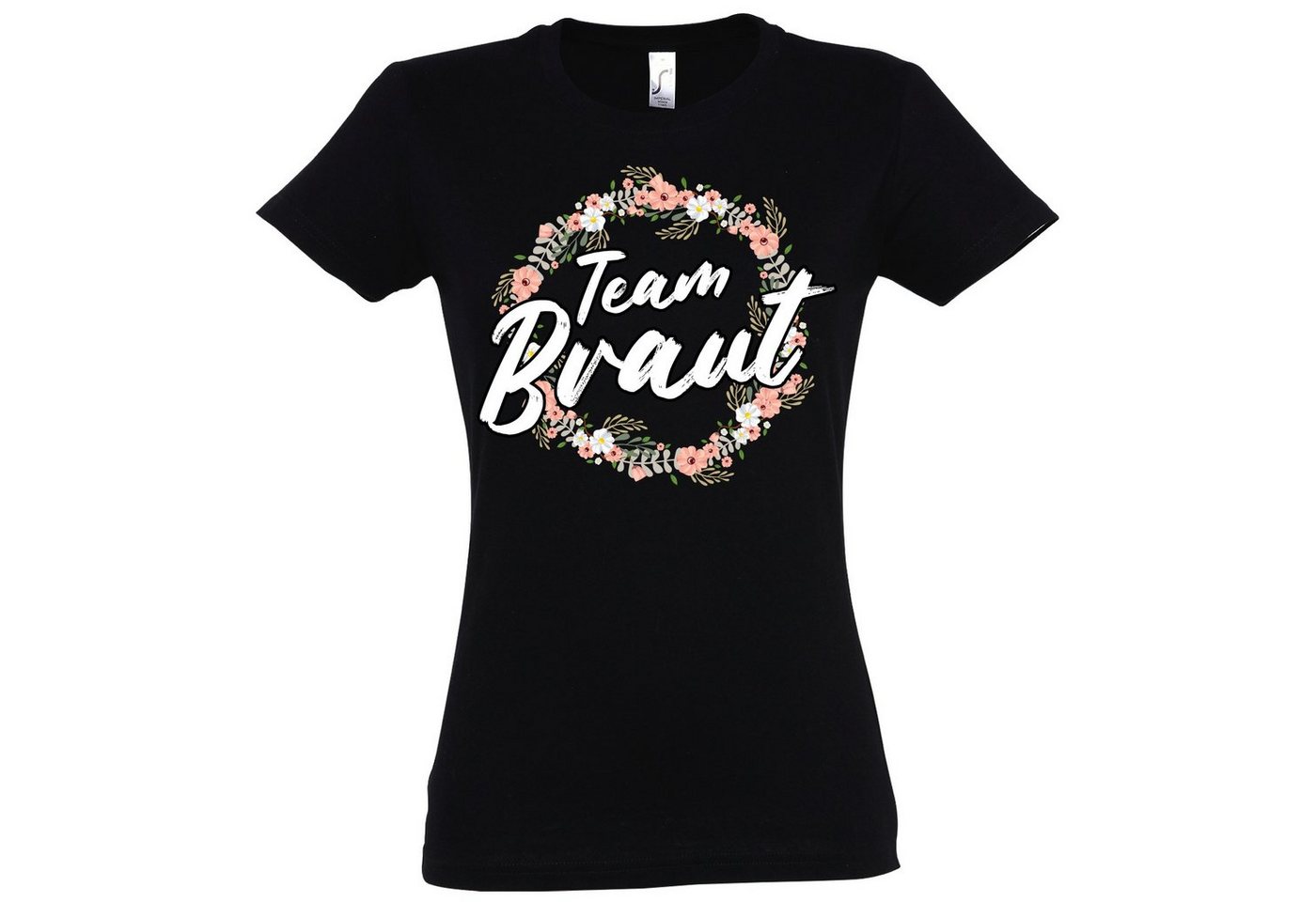 Youth Designz T-Shirt Team Braut Damen Shirt mit lustigem Team Braut Frontaufdruck von Youth Designz