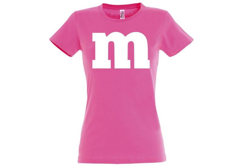 Youth Designz T-Shirt Team M Damen Fun Gruppen Shirt Fasching Karneval Kostüm mit lustigem Spruch Aufdruck Youth Designz T-Shirt Team M Damen Fun Gruppen Shirt Fasching Karneval Kostüm mit lustigem Spruch Aufdruck von Youth Designz