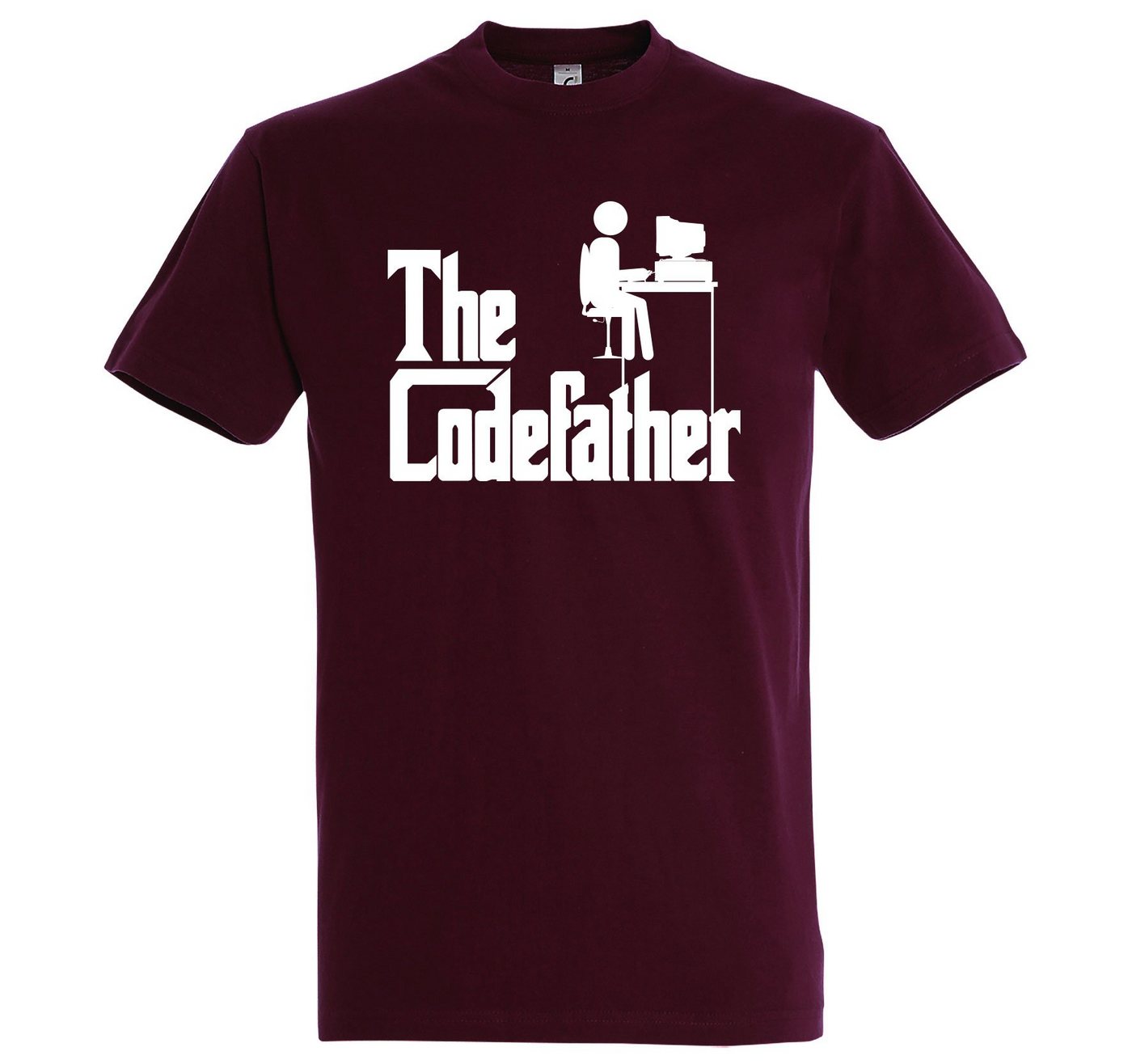 Youth Designz T-Shirt The Codefather Herren T-Shirt mit lustigem Frontprint von Youth Designz