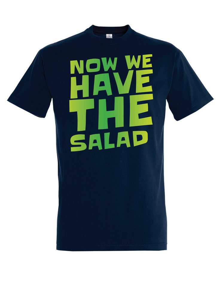 Youth Designz T-Shirt "Jetzt haben wir denn Salat" Herren T-Shirt witzig Aufdruck Geschenk mit lustigen Print für Männer von Youth Designz