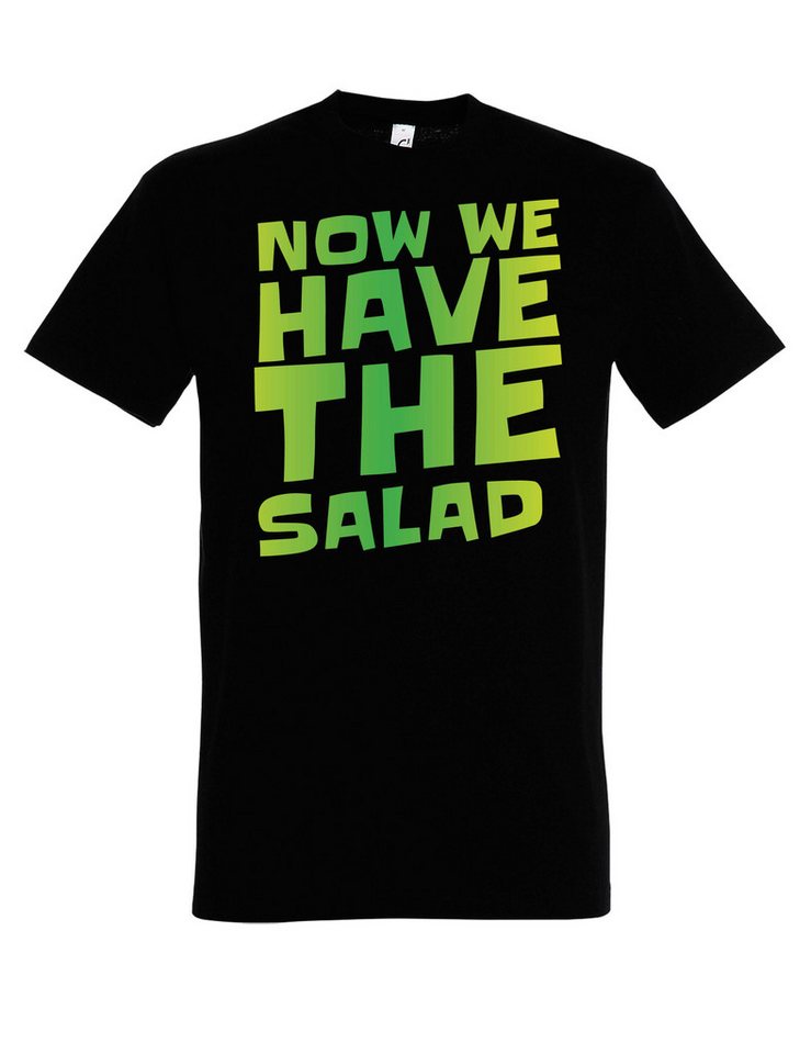 Youth Designz T-Shirt "Jetzt haben wir denn Salat" Herren T-Shirt witzig Aufdruck Geschenk mit lustigen Print für Männer von Youth Designz