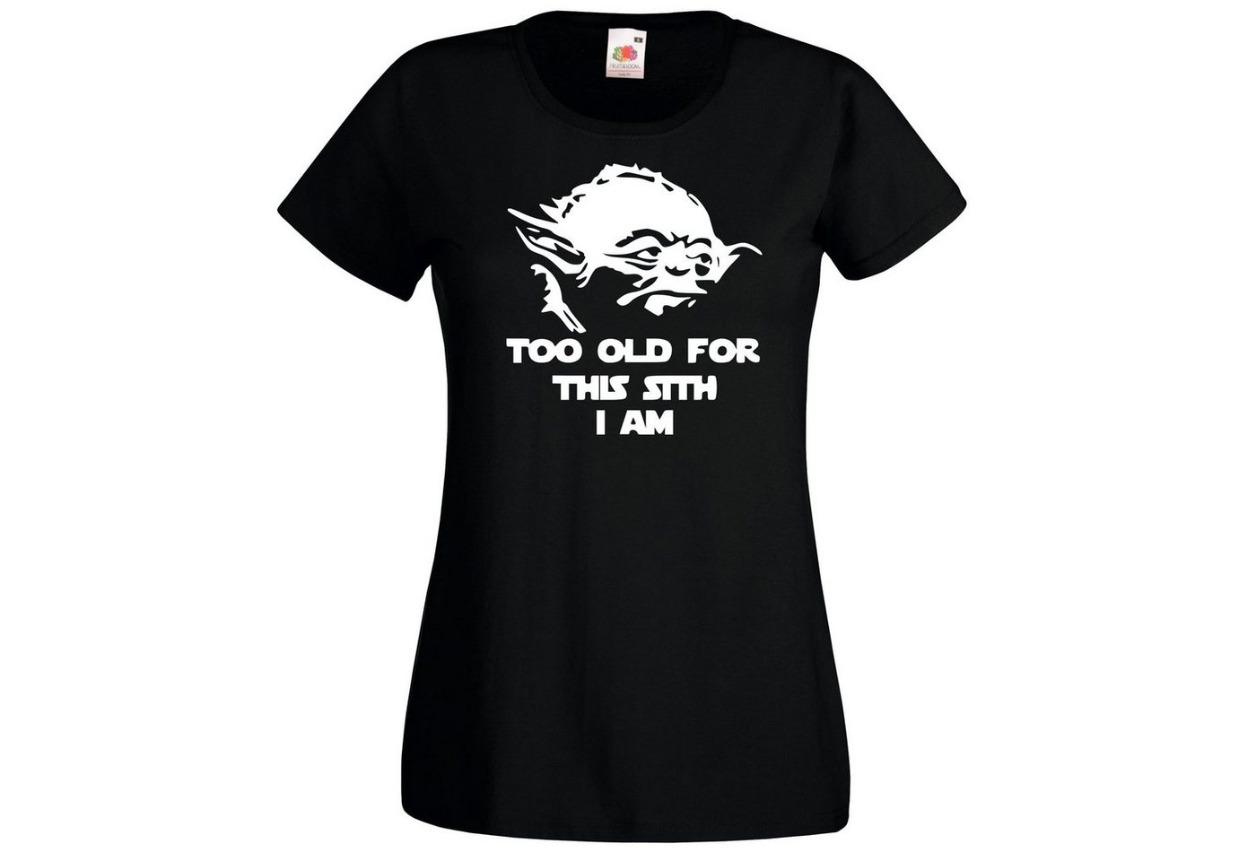 Youth Designz T-Shirt Too Old Sith Damen T-Shirt mit trendigem Spruch von Youth Designz