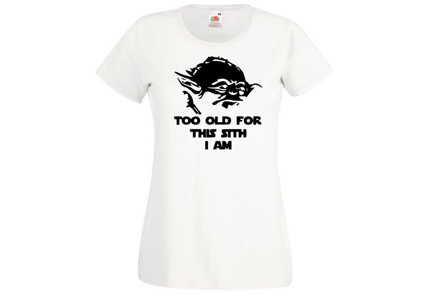 Youth Designz T-Shirt Too Old Sith Damen T-Shirt mit trendigem Spruch von Youth Designz