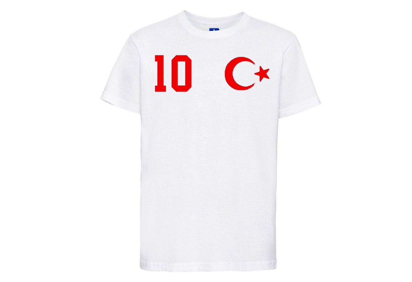 Youth Designz T-Shirt Türkei Kinder T-Shirt im Fußball Trikot Look mit trendigem Motiv von Youth Designz