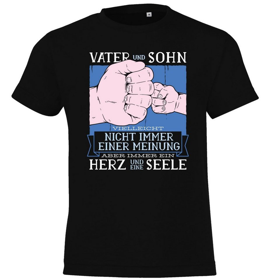 Youth Designz T-Shirt Vater Sohn Herz Seele" Kinder Shirt für Jungen und Mädchen mit trendigem Frontprint" von Youth Designz