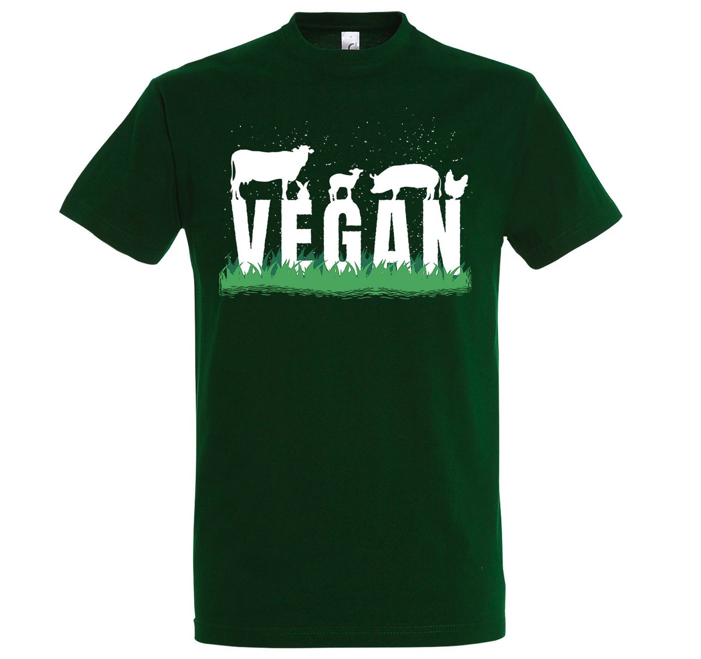 Youth Designz T-Shirt Vegan Herren Shirt mit trendigem Frontprint von Youth Designz