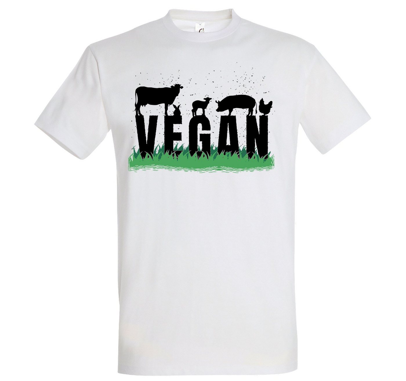 Youth Designz T-Shirt Vegan Herren Shirt mit trendigem Frontprint von Youth Designz