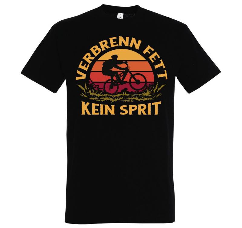 Youth Designz T-Shirt "VerbrennFett" Herren T-Shirt mit lustigem Spruch von Youth Designz