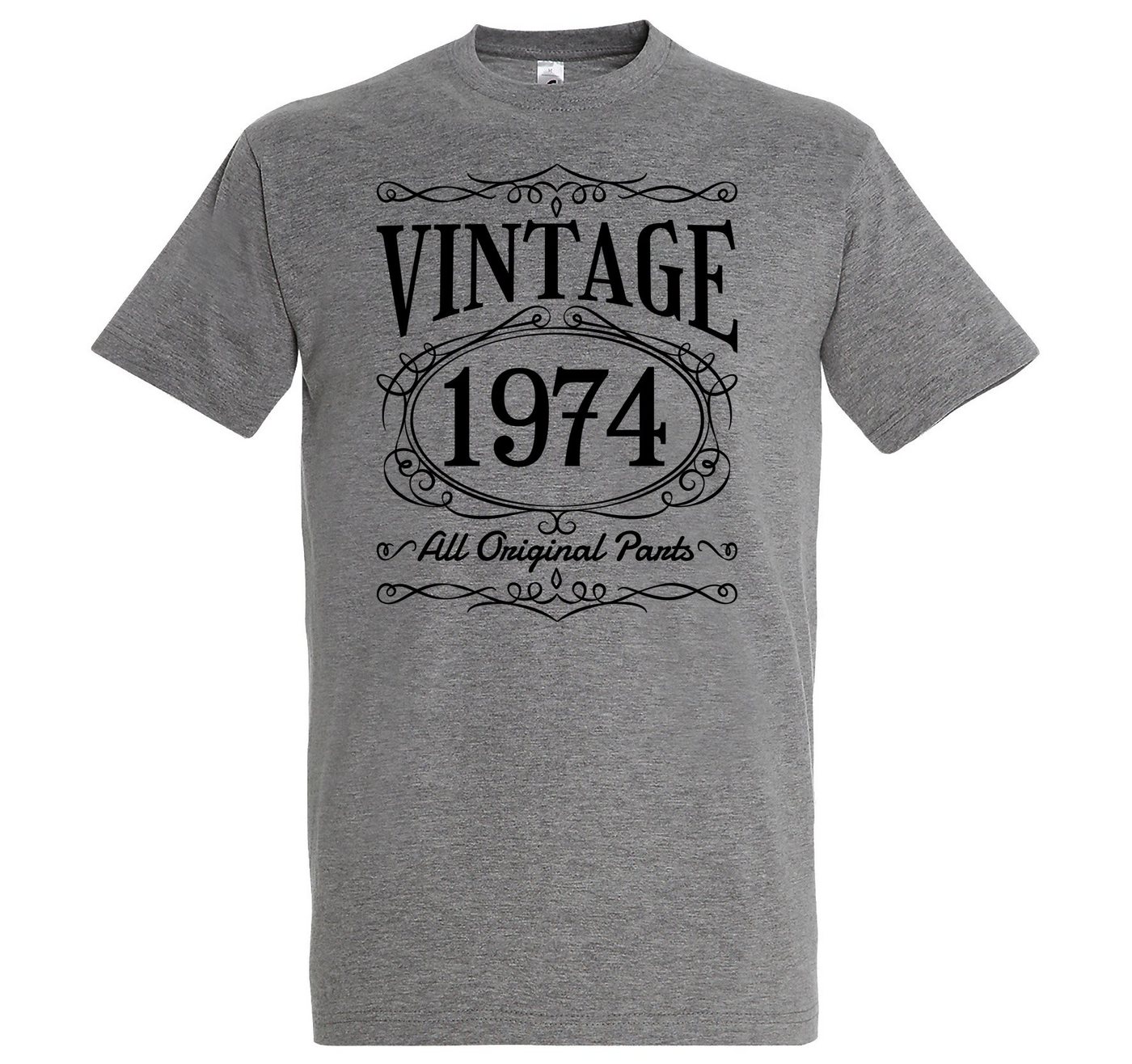 Youth Designz T-Shirt Vintage 1974 Herren Tshirt zum 50. Geburtstag mit lustigem Spruch zum Geburtstag von Youth Designz