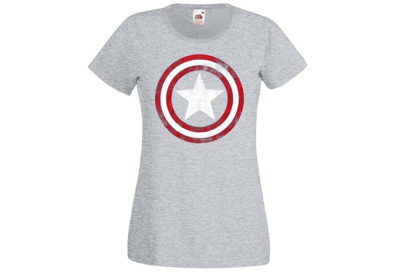 Youth Designz T-Shirt Vintage America Damen Shirt mit trendigen Frontprint Youth Designz T-Shirt Vintage America Damen Shirt mit trendigen Frontprint von Youth Designz