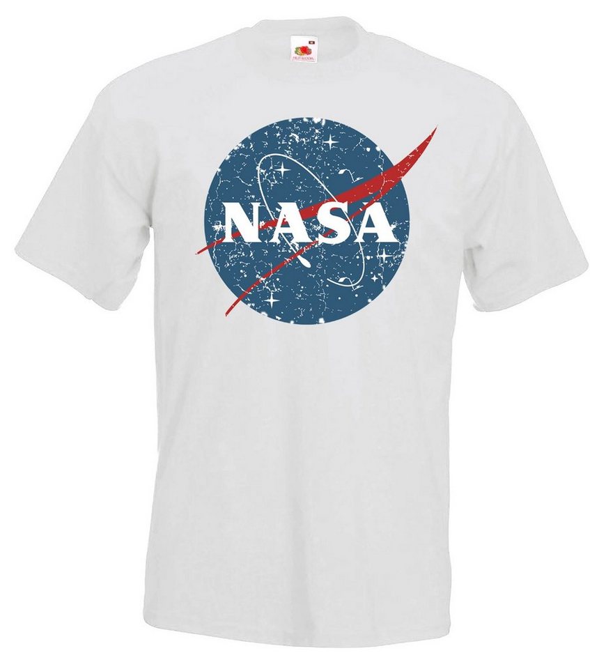 Youth Designz T-Shirt Vintage Nasa Herren T-Shirt mit trendigem Frontprint von Youth Designz