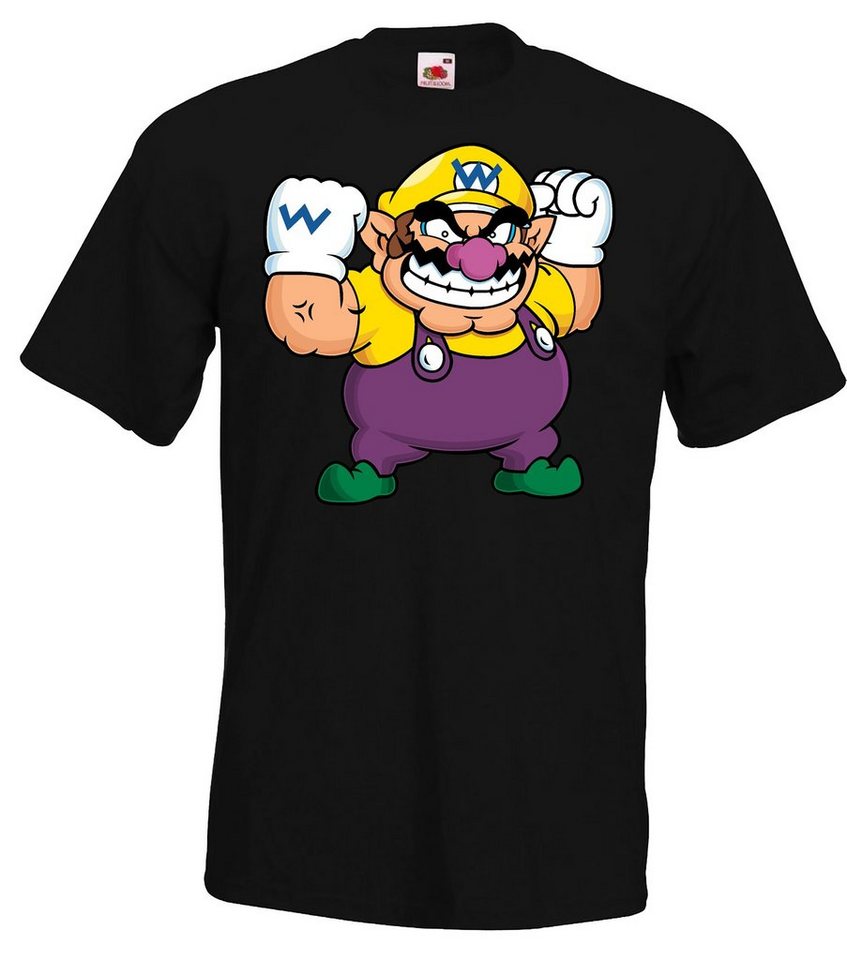 Youth Designz T-Shirt Wario Herren Shirt mit trendgiem Gaming Motiv von Youth Designz