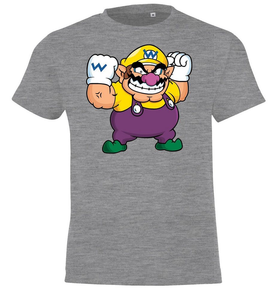 Youth Designz T-Shirt Wario Kinder Shirt für Jungen und Mädchen mit modischem Gaming Frontprint von Youth Designz