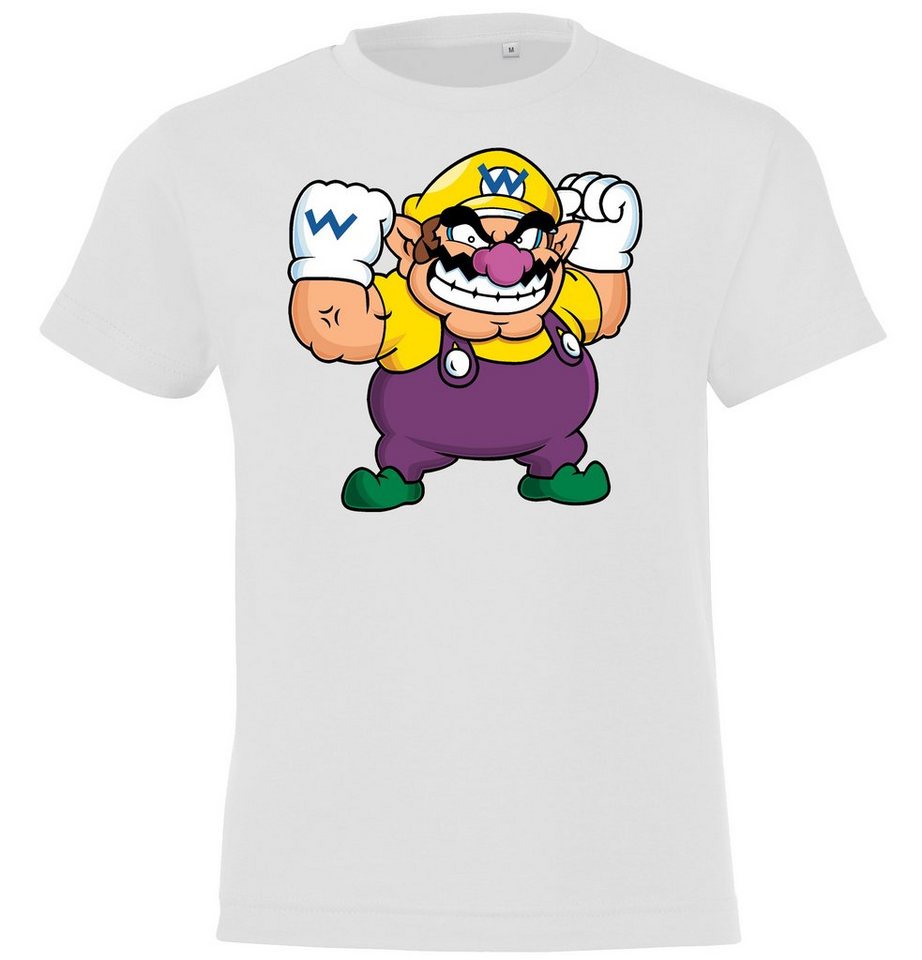 Youth Designz T-Shirt Wario Kinder Shirt für Jungen und Mädchen mit modischem Gaming Frontprint von Youth Designz