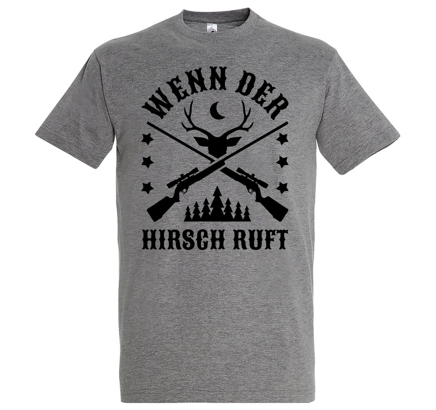 Youth Designz T-Shirt Wenn Der Hirsch Ruft" Herren Shirt mit trendigem Frontprint" von Youth Designz