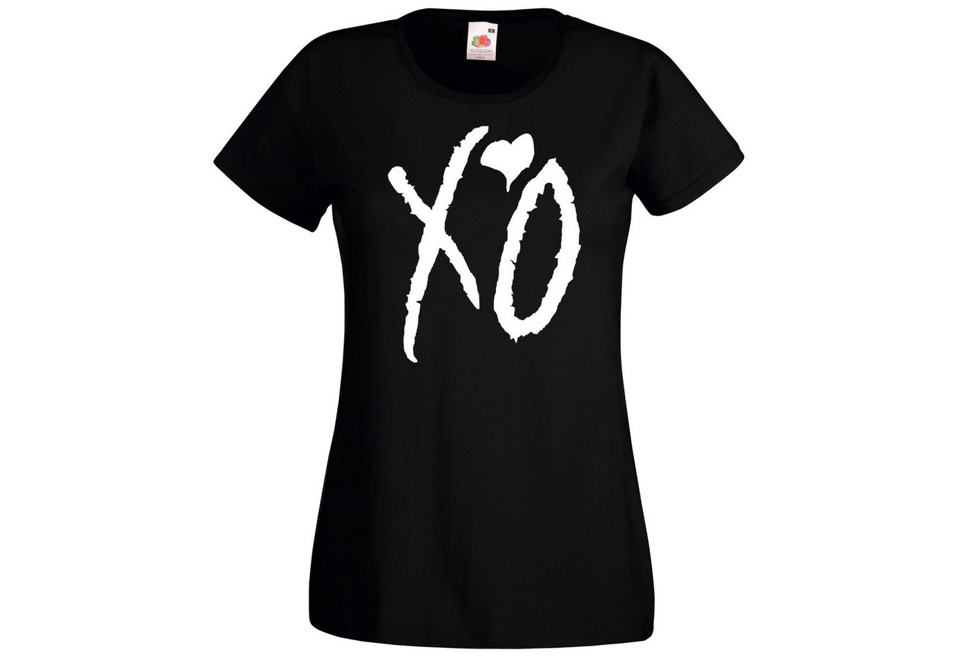 Youth Designz T-Shirt XO Damen T-Shirt mit trendigem Logo von Youth Designz