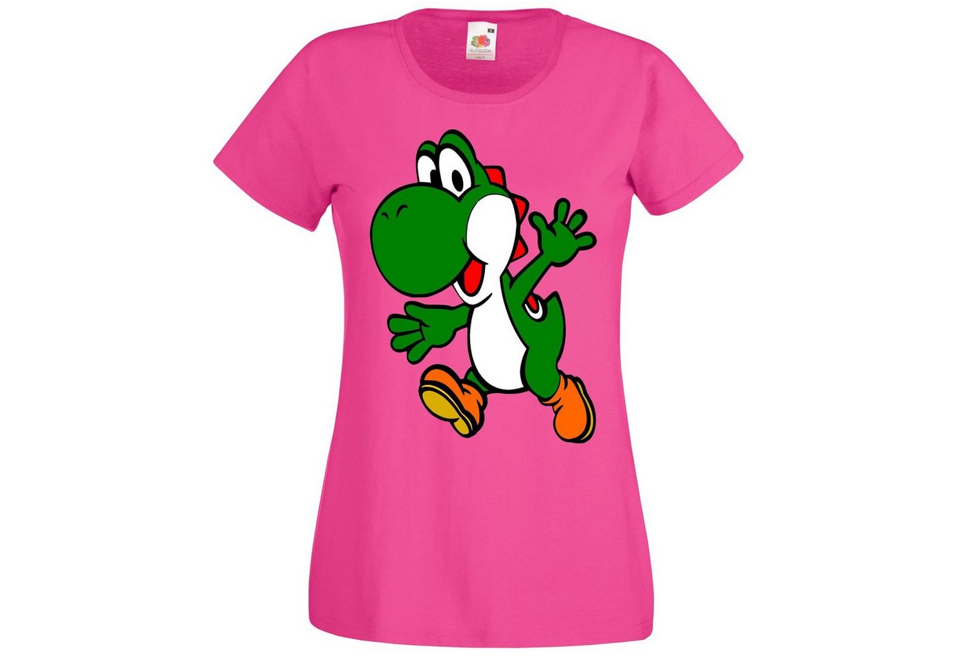 Youth Designz T-Shirt Yoshi Damen T-Shirt mit trendigem Retro Print von Youth Designz