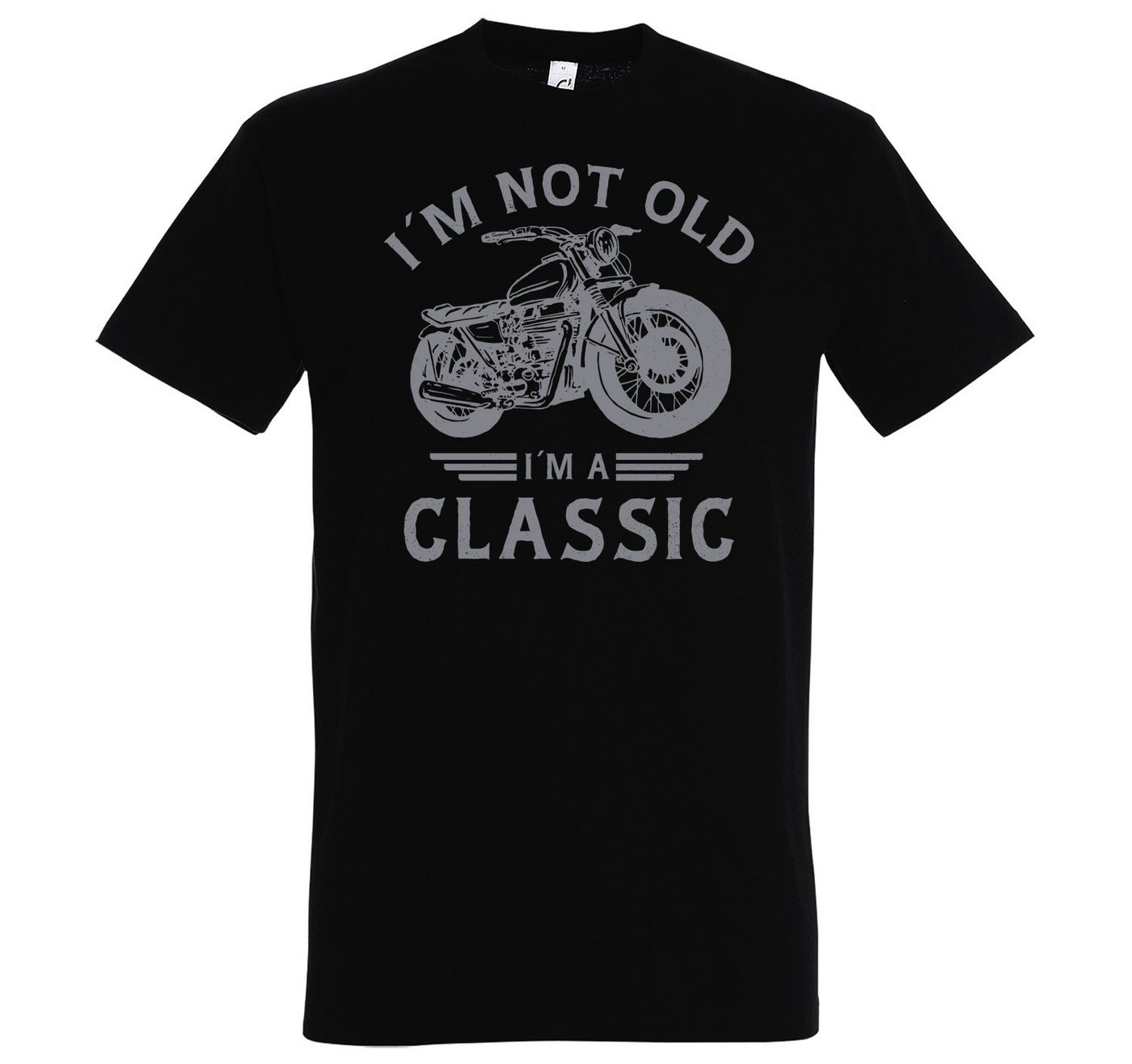 Youth Designz T-Shirt "i`m Not Old, I`m A Classic" Herren T-Shirt mit trendigem Frontprint von Youth Designz