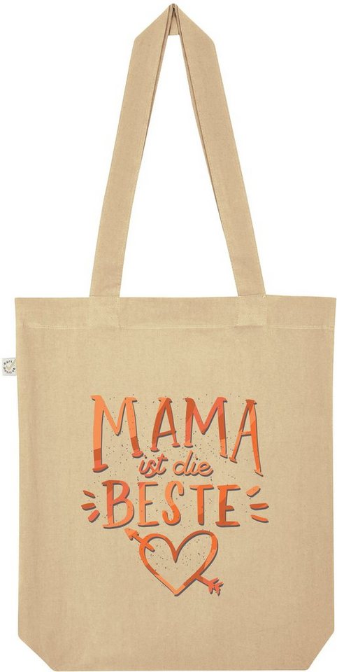 Youth Designz Tragetasche Mama Ist Die Beste utebeutel Tasche Lange Henkel, mit trendigem Aufdruck von Youth Designz