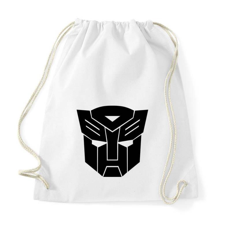 Youth Designz Turnbeutel Autobot Baumwoll Tasche Turnbeutel, mit modischem Print von Youth Designz