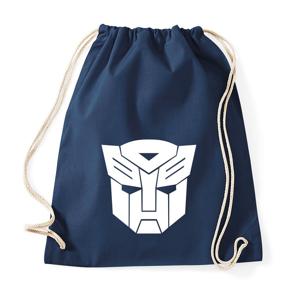 Youth Designz Turnbeutel Autobot Baumwoll Tasche Turnbeutel, mit modischem Print von Youth Designz