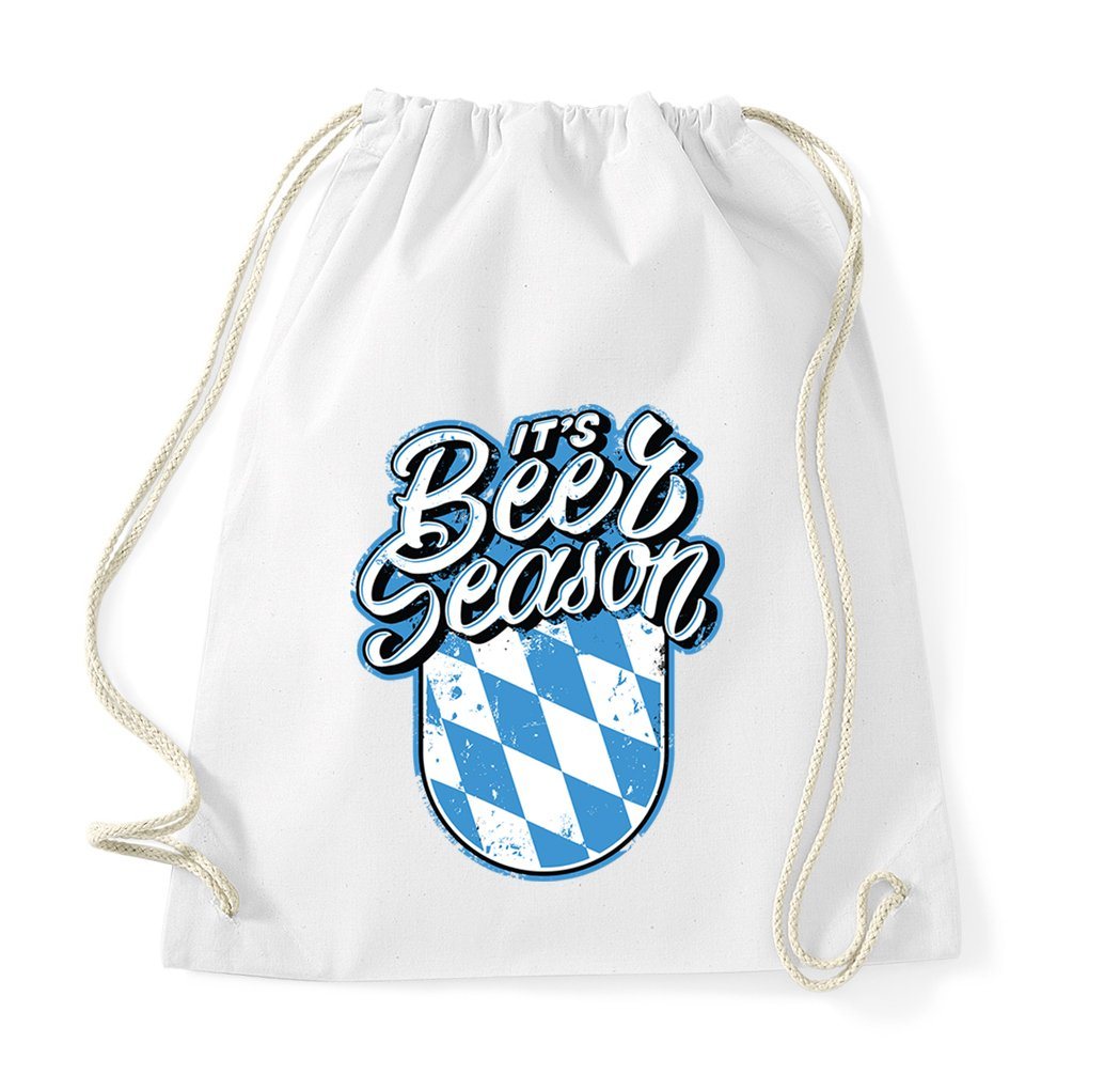 Youth Designz Turnbeutel Bayern Beer Season Baumwoll Tasche, mit trendigem Motiv von Youth Designz