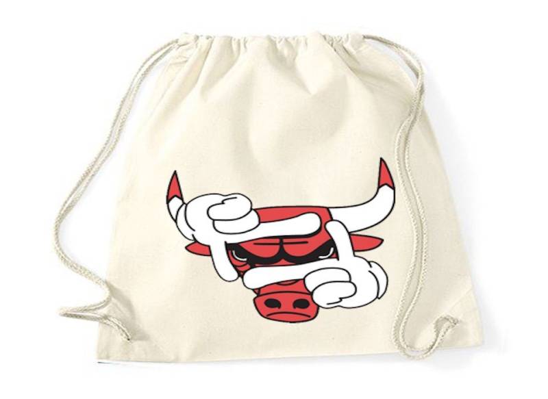 Youth Designz Turnbeutel Bulls, mit modischem Print von Youth Designz