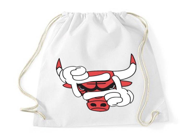 Youth Designz Turnbeutel Bulls, mit modischem Print von Youth Designz