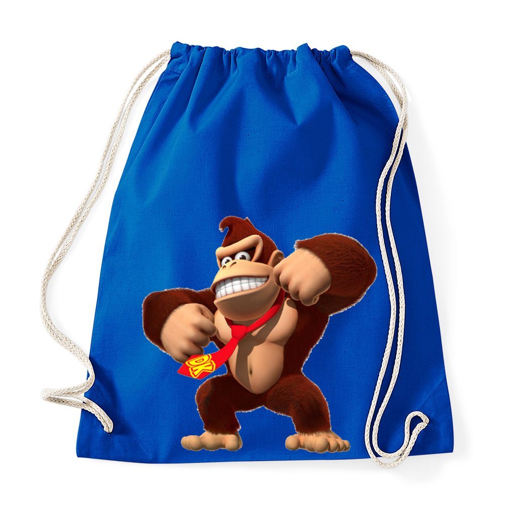 Youth Designz Turnbeutel Donkey Kong Baumwoll Tasche Turnbeutel, mit modischem Print von Youth Designz