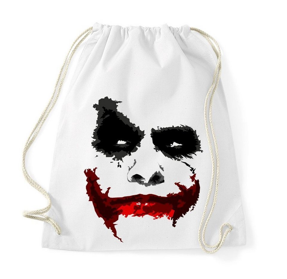 Youth Designz Turnbeutel Joker Baumwoll Tasche Turnbeutel, mit modischem Print von Youth Designz