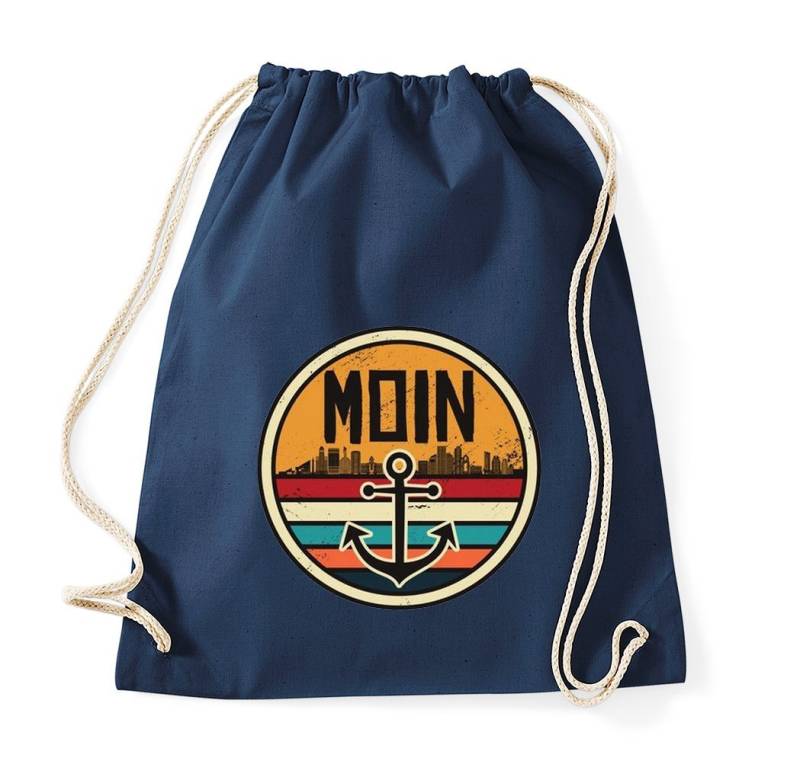 Youth Designz Turnbeutel MOIN Baumwollbeutel Tasche Turnbeutel, mit modischem Print von Youth Designz