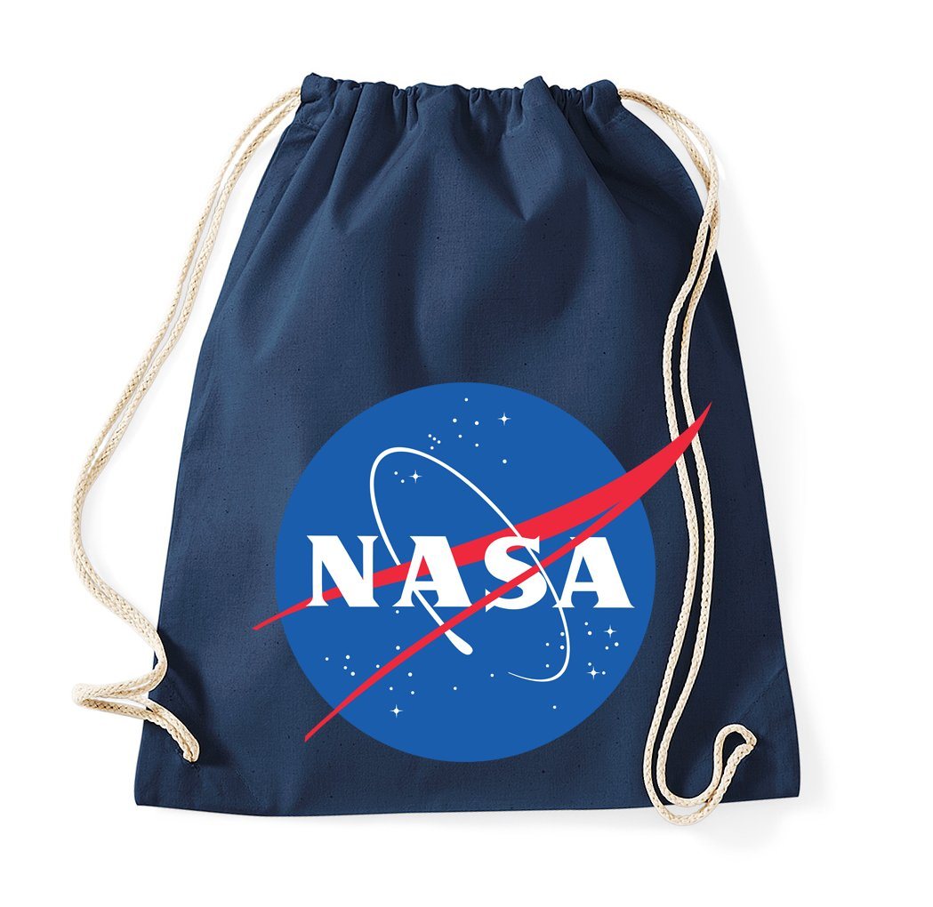 Youth Designz Turnbeutel NASA Baumwoll Tasche Turnbeutel, mit modischem Print von Youth Designz