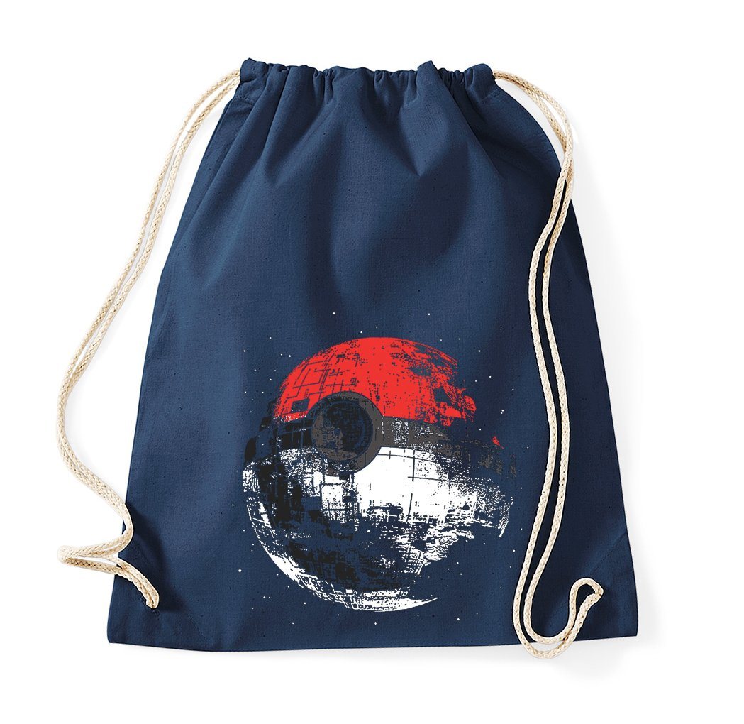 Youth Designz Turnbeutel Pokestern Baumwoll Tasche Turnbeutel, mit modischem Print von Youth Designz