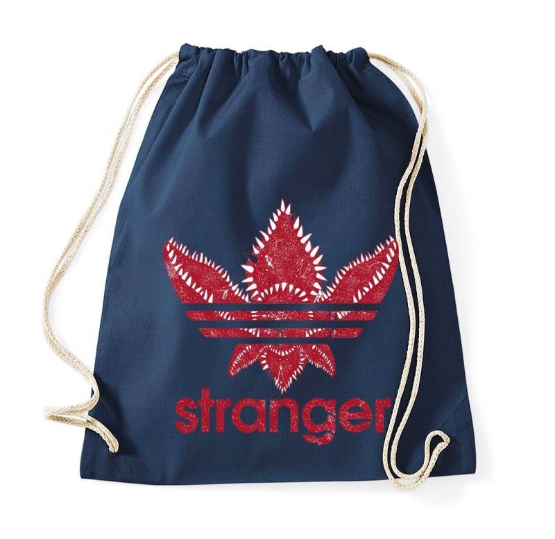 Youth Designz Turnbeutel Stranger Baumwoll Tasche Turnbeutel, mit modischem Print von Youth Designz