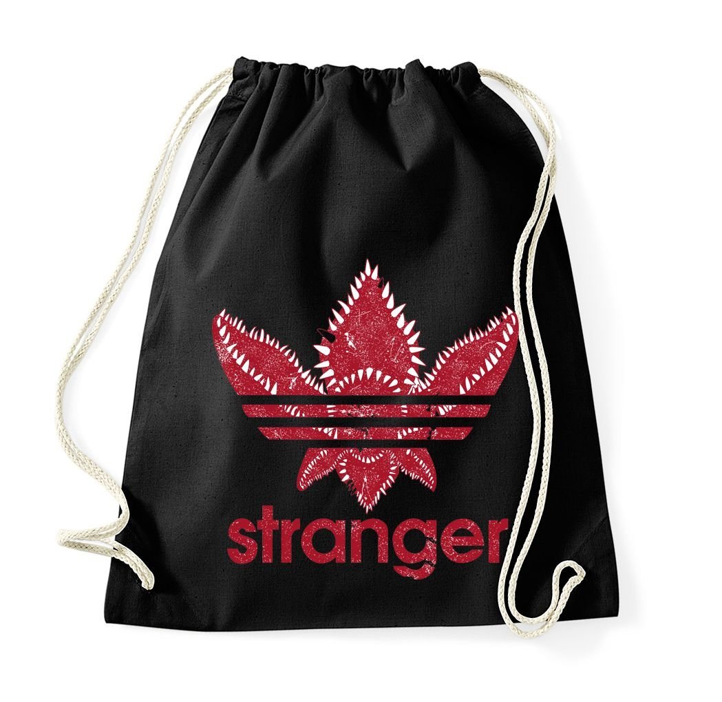 Youth Designz Turnbeutel Stranger Baumwoll Tasche Turnbeutel, mit modischem Print von Youth Designz