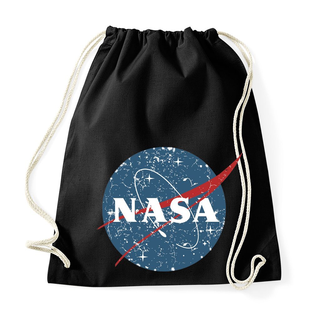 Youth Designz Turnbeutel Vintage NASA Baumwoll Tasche Turnbeutel, mit modischem Print von Youth Designz