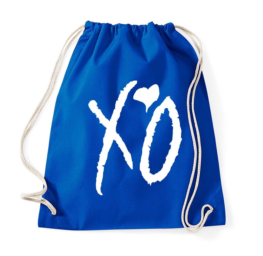 Youth Designz Turnbeutel XO Baumwoll Tasche Turnbeutel, mit modischem Print von Youth Designz