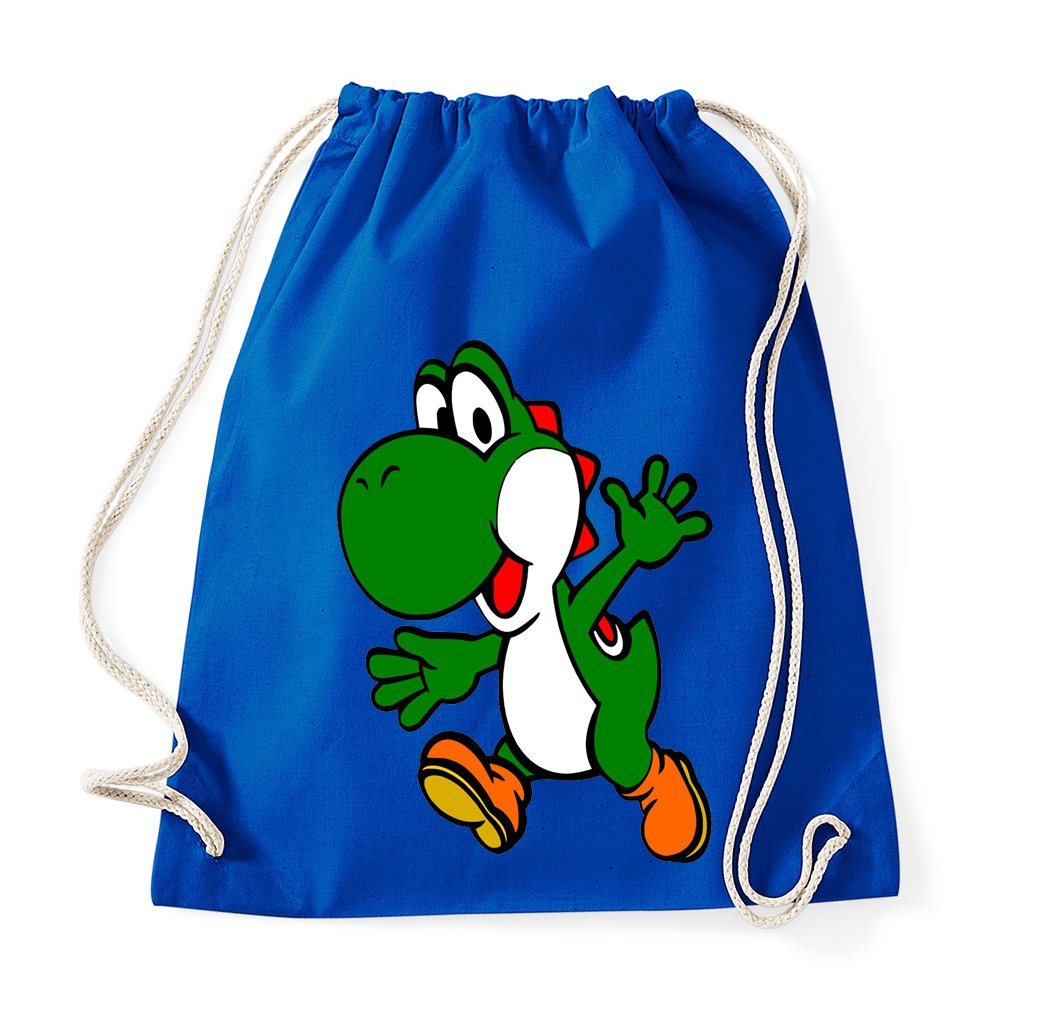 Youth Designz Turnbeutel Yoshi Baumwoll Tasche Turnbeutel, mit modischem Print von Youth Designz