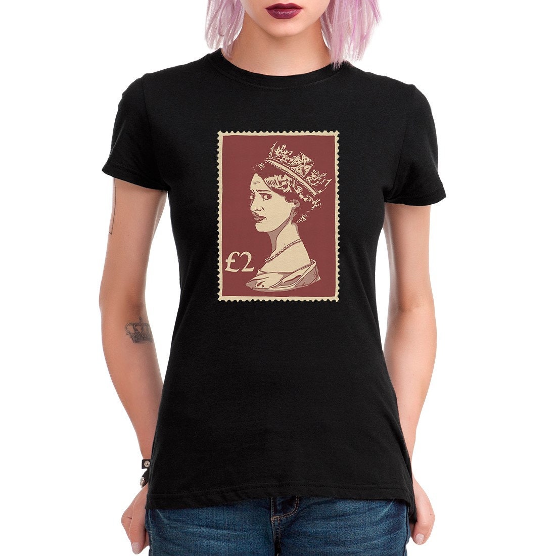 Fleabag Queen T-Shirt/100% Baumwolle Herren Damen Alle Größen | Yw-293 von YouthWindsInc