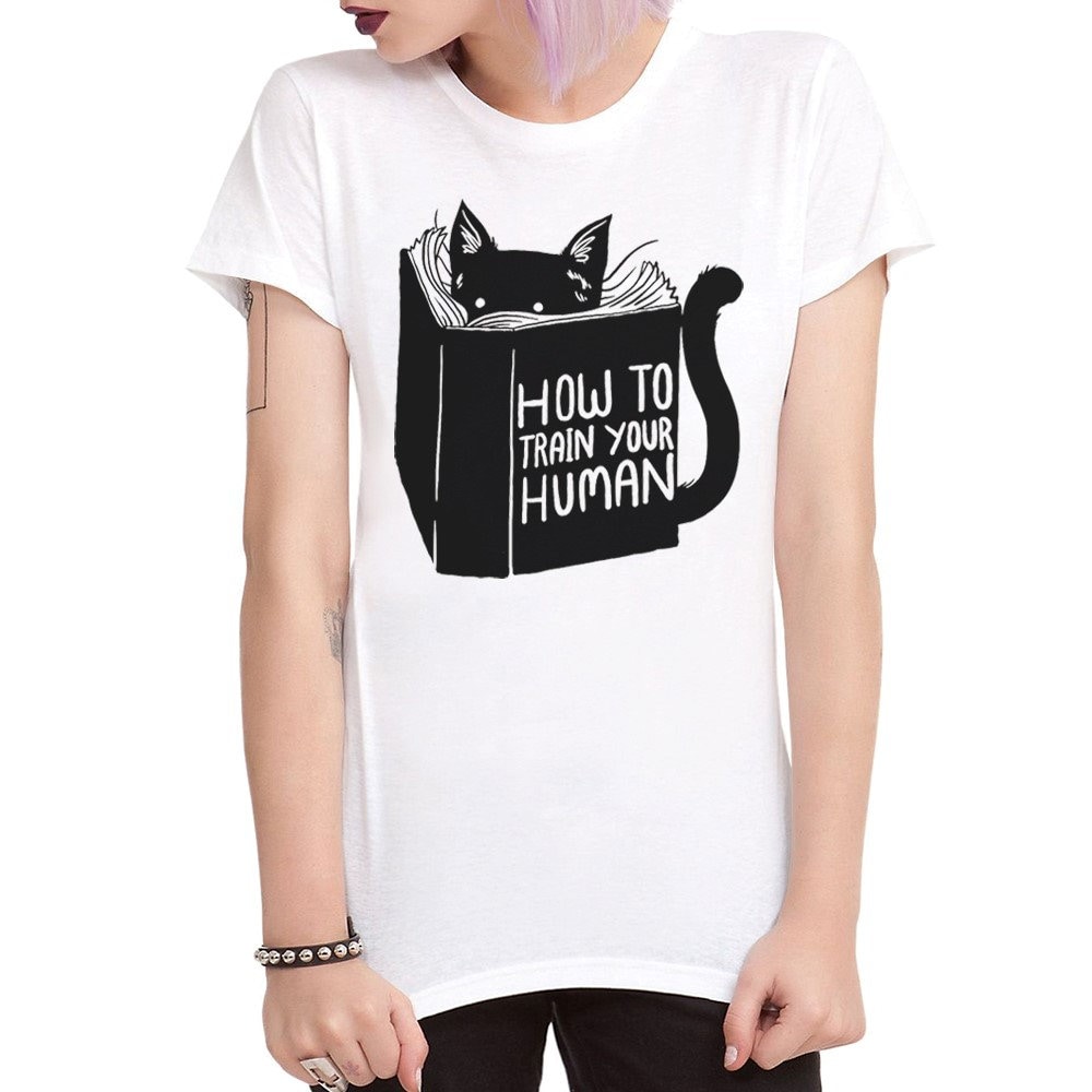 Katzen T-Shirt/100% Baumwolle Herren Damen Alle Größen | Yw-117 von YouthWindsInc