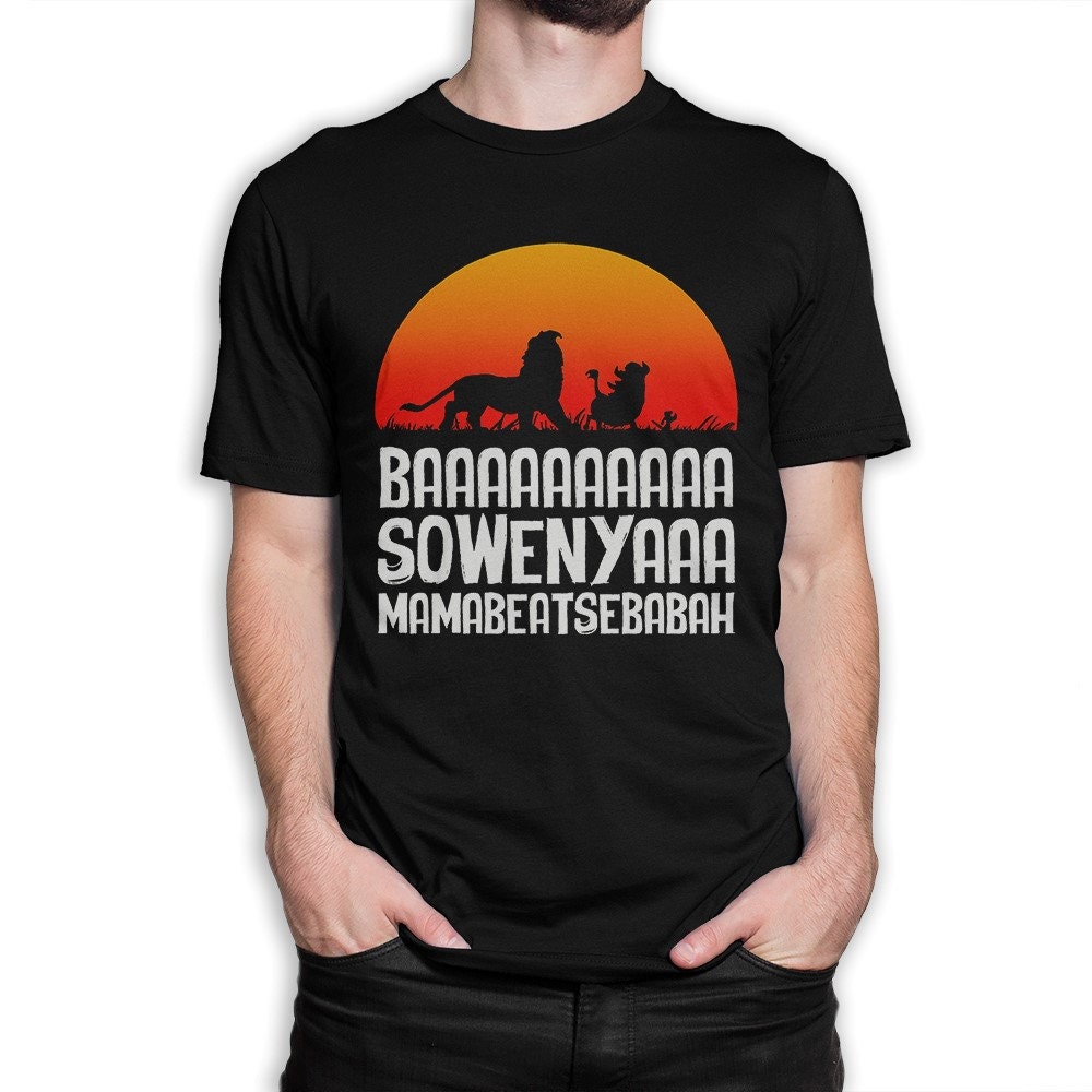 König Der Löwen Baaa Sowenya T-Shirt/100% Baumwolle Herren Damen Alle Größen | Yw-247 von YouthWindsInc