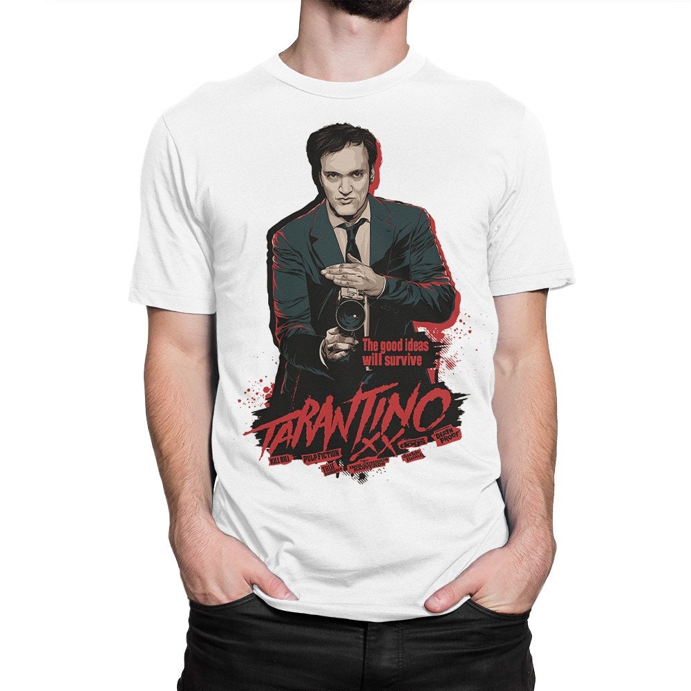 Quentin Tarantino The Good Ideen Will Survive T-Shirt/100% Baumwolle Herren Damen Alle Größen | Yw-222 von YouthWindsInc