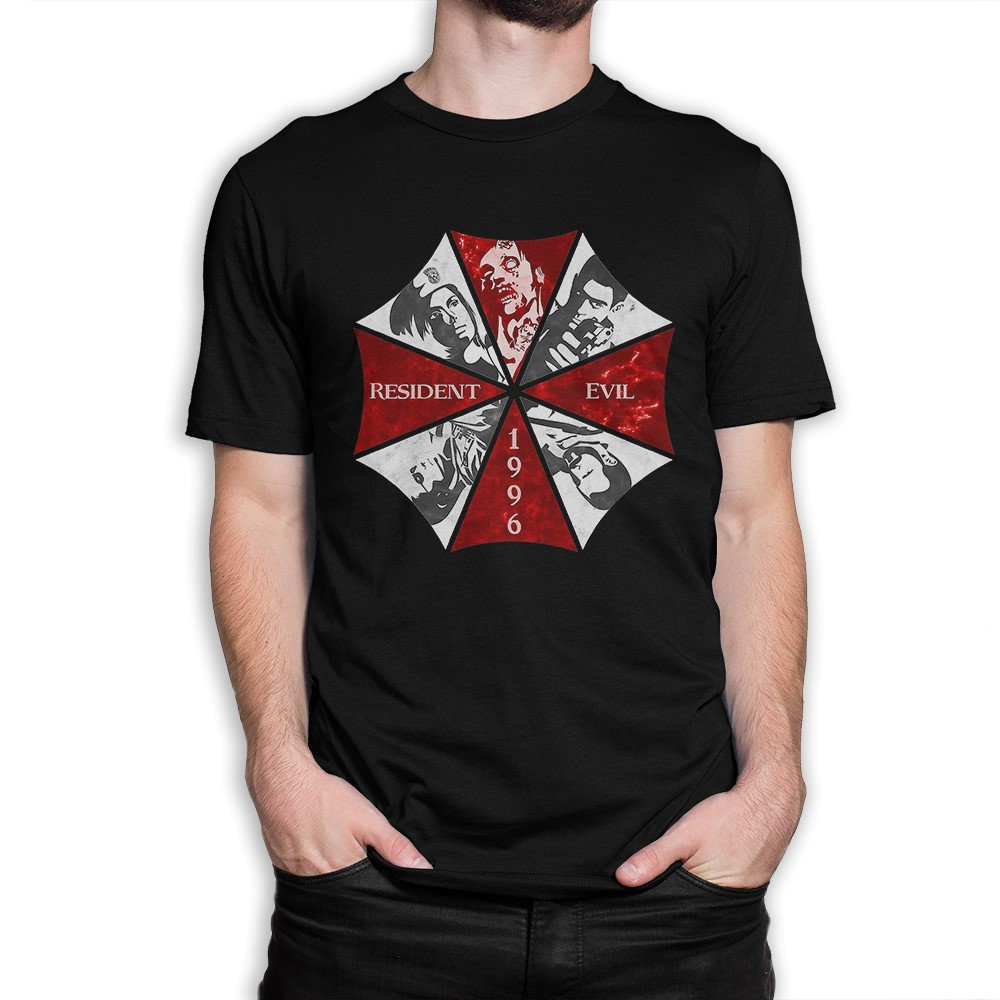 Resident Evil 1996 T-Shirt/Umbrella Corporation Shirt Herren Damen Alle Größen | Yw-349 von YouthWindsInc