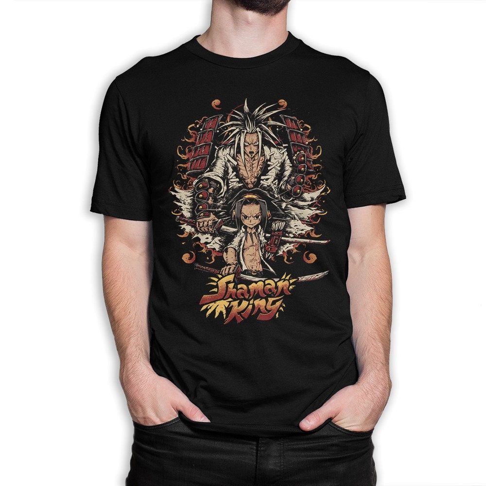 Shaman King Yoh Asakura T-Shirt/100% Baumwolle Herren Damen Alle Größen | Yw-284 von YouthWindsInc