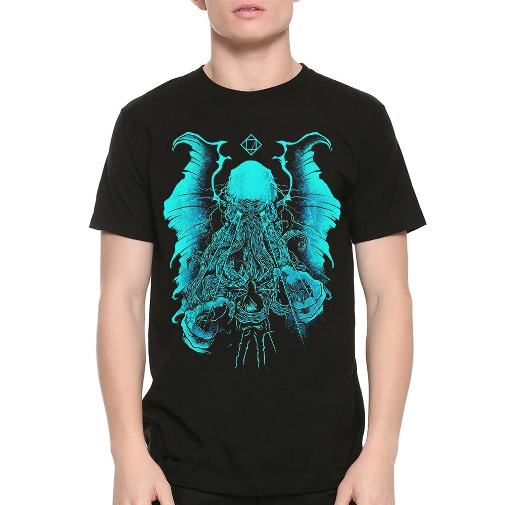 The Call Of Cthulhu Von H. P. Lovecraft T-Shirt/100% Baumwolle Herren Damen Alle Größen | Yw-150 von YouthWindsInc