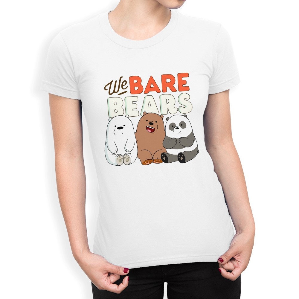 We Bare Bears T-Shirt/100% Baumwolle Herren Damen Alle Größen | Yw-329 von YouthWindsInc