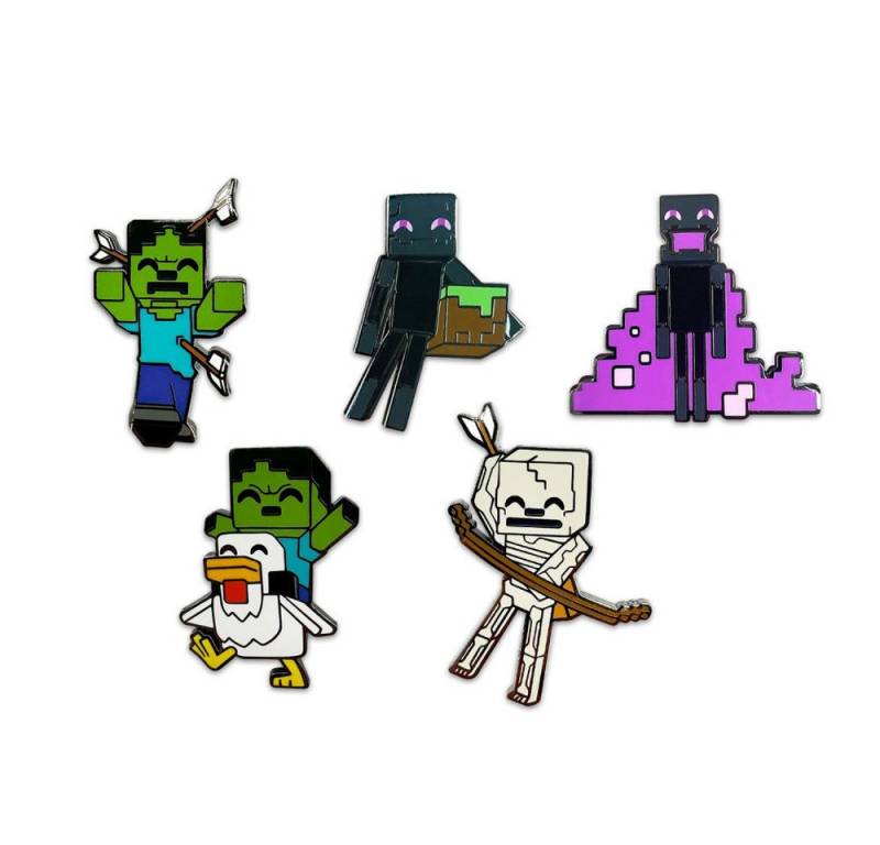 Youtooz Anstecknadel Minecraft Ansteck-Pins Set #2 5 cm (6) von Youtooz