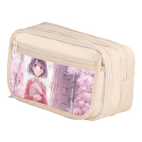 Youxy Anime Federmäppchen Teenager Kira Yoshikage/Joseph Joestar Pencil Case Print Tasche Große Schreibwaren Studenten Back to School für Jungen Mädchen von Youxy