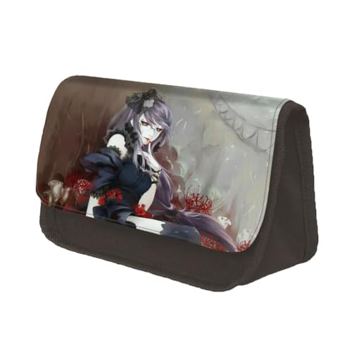 Youxy Anime Kaneki Ken Federmäppchen Kirishima Toka/Kamishiro Rize Stiftebox Große Kapazität Federmäppchen Cartoon Schreibwaren Tasche Schulbedarf für Mädchen Jungen, Typ 12, Federmäppchen von Youxy