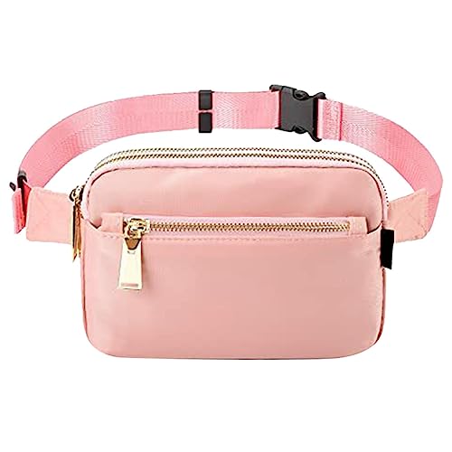 Hüfttaschen Für Rucksäcke für Damen und Herren, Umhängetasche, Gürteltasche mit verstellbarem Riemen, für Workout im Freien, Freizeit, Laufen, Wandern Kleines Schlüsseletui mit (RD2, One Size) von Youyu77